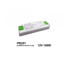 LED napájací zdroj 100W, 12V - nábytkový