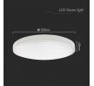 Stropné LED svietidlo 18W 4000K IP44 1830lm biele 250x63 VT-8618-N (V-TAC)