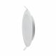 Mini LED panel okrúhly Backlit 18W, 4000K, 1980lm, VT-61018-RD SAMSUNG Chip (V-TAC)